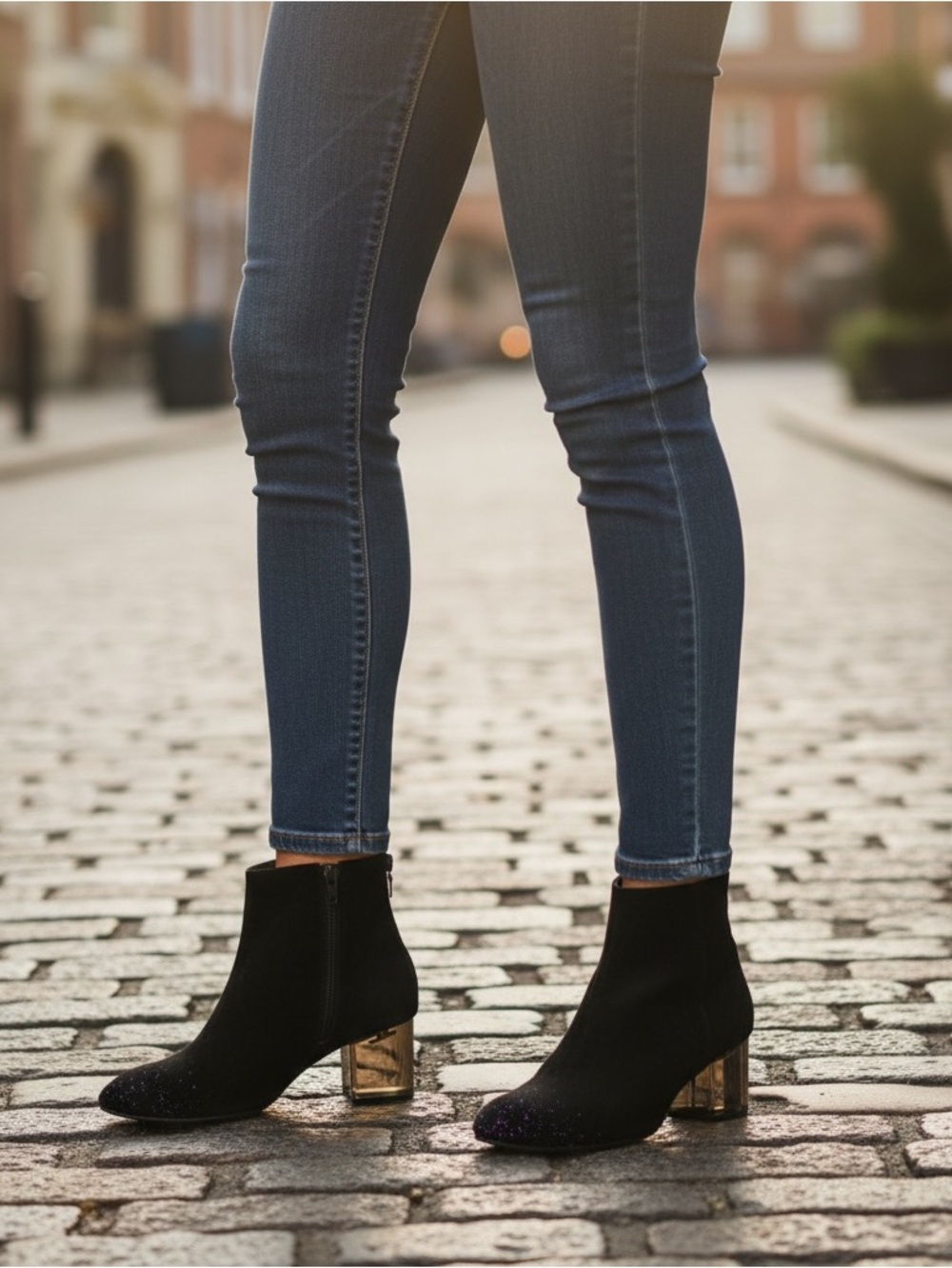 RAG & BONE Drea Booties in Black Velvet!